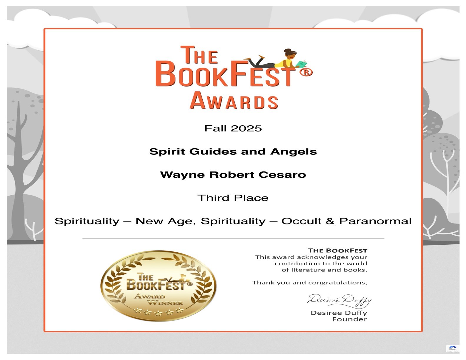 BookFest awards and literary recognition